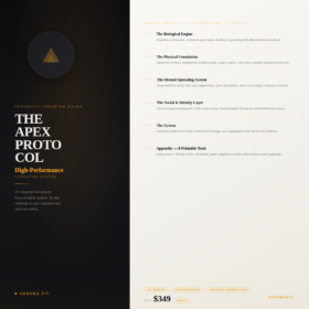 The Apex Protocol — The Complete High-Performance Operating System (Premium Digital Guide)