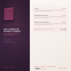 The Complete Women's Series